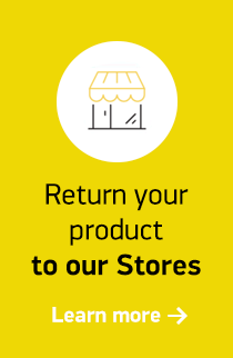 Return your product to our stores